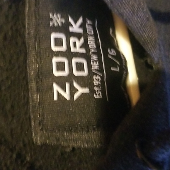 Zooyork hoodie black lg - Picture 3 of 5